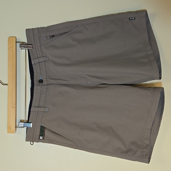 Howler Bros Horizon Hybrid Short Mens Size 32 Tan Quick Dry Nylon Ripstop Reinfo - Picture 8 of 10